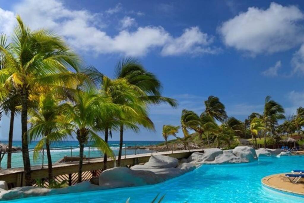 Апарт отель Tropical Cocooning Сен-Франсуа Экстерьер фото